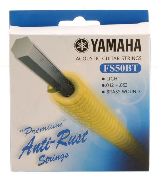 YAMAHA FS50BT Cuerdas Guitarra Acústica 0.12-0.53 Antióxido FS50BT