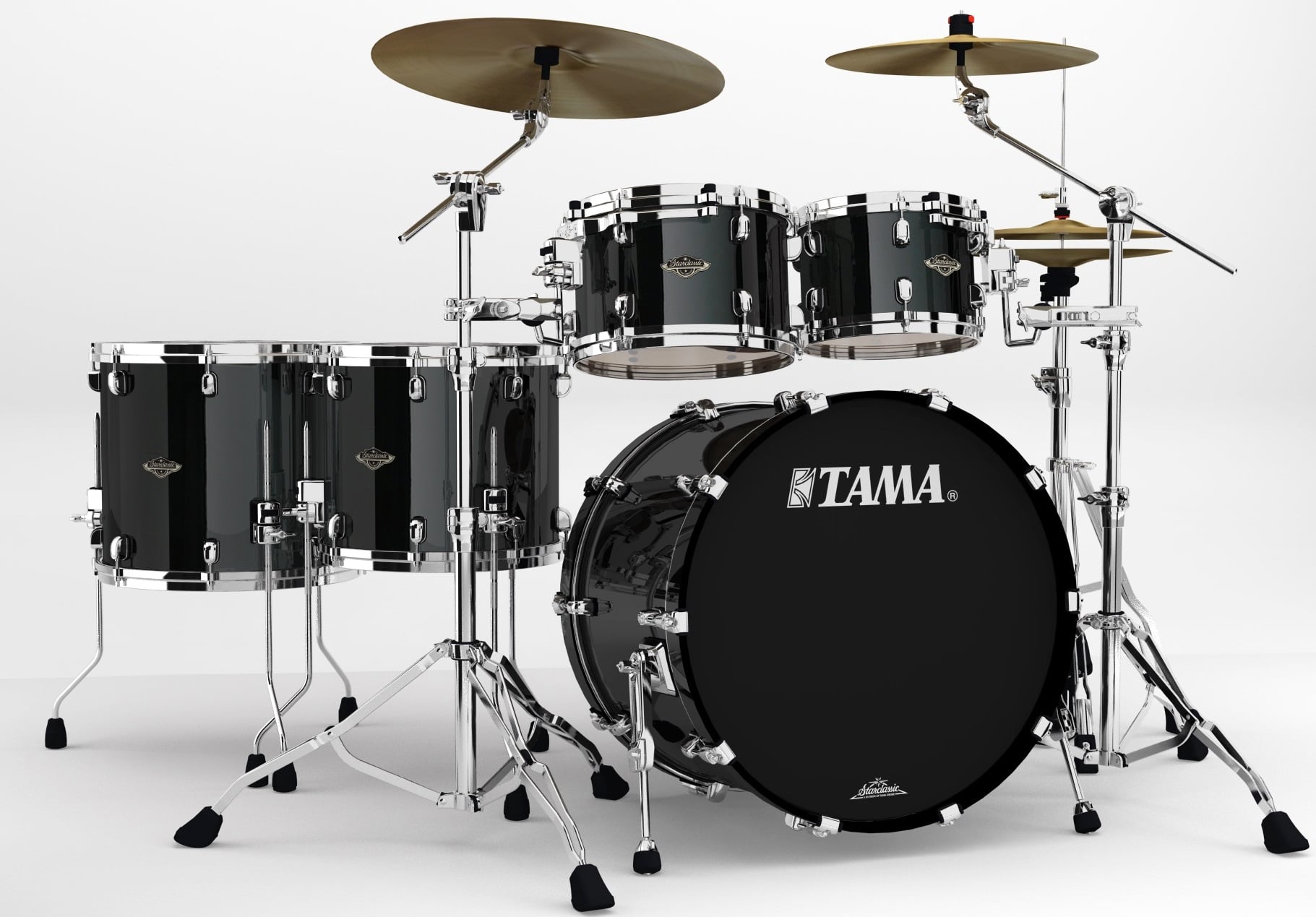 Tama WBS52RZS-PBK Starclassic Walnut Piano Black WBS52RZS-PBK
