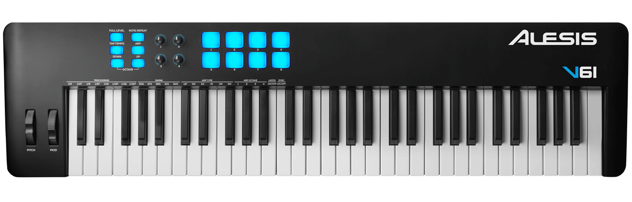 ALESIS V61 Mk II Teclado Controlador Midi USB V61 Mk 2
