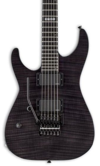 ESP EII E-II M-II LH See Thru Black Guitarra Eléctrica E-II M-II LH SEE THRU BLACK +C