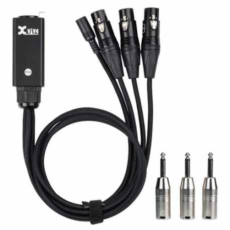 Xvive PX-B Cable XLR 3 Canales PX-B