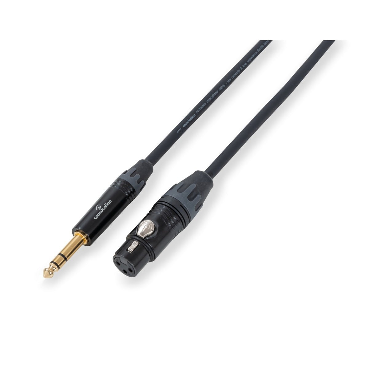Soundsation Cable de conexión balanceado Wiremaster WM-PXFJS2 XLR(F)-Jack de 6,3 WM-PXFJS2