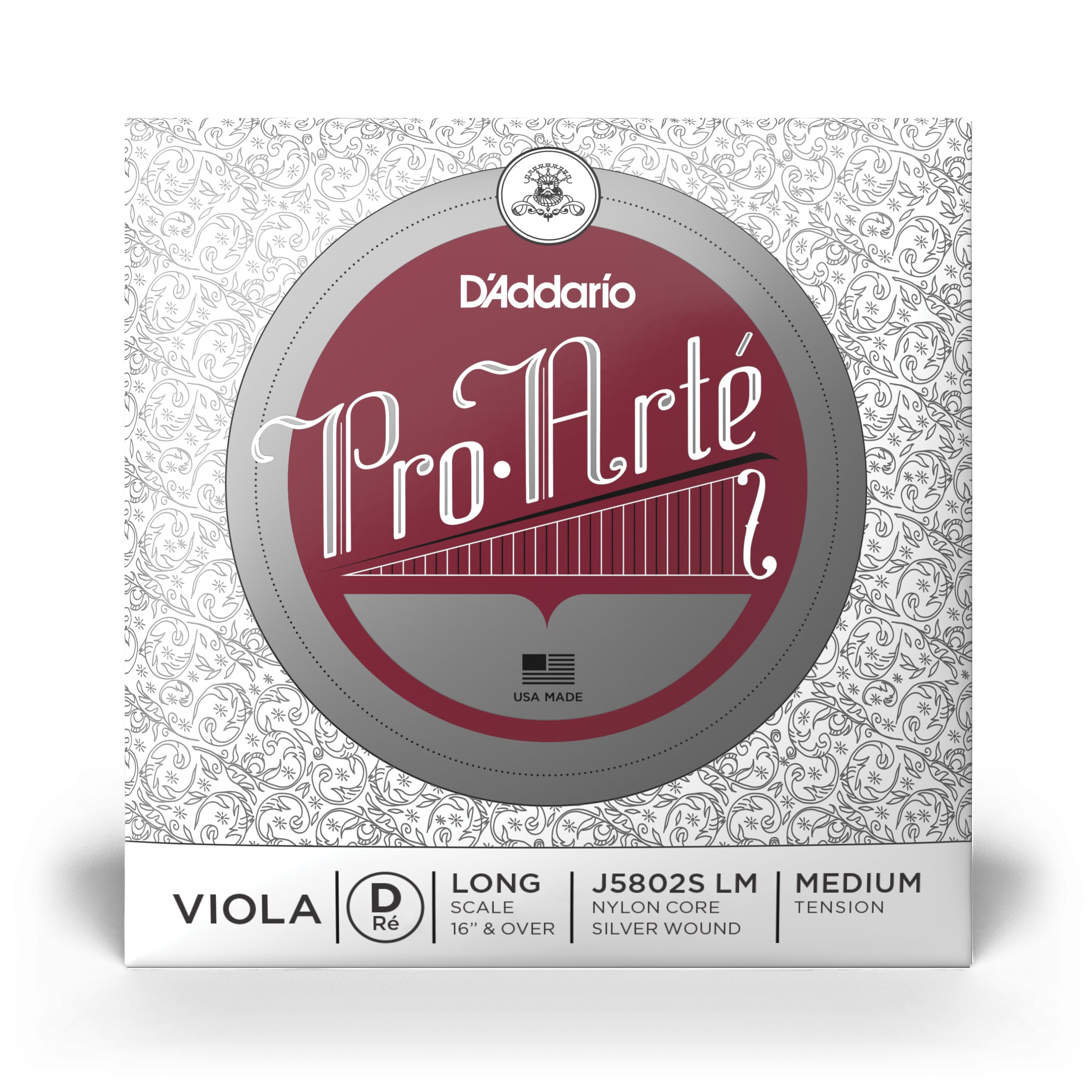D´addario Proarte Viola D Silv Long Med J5802S LM