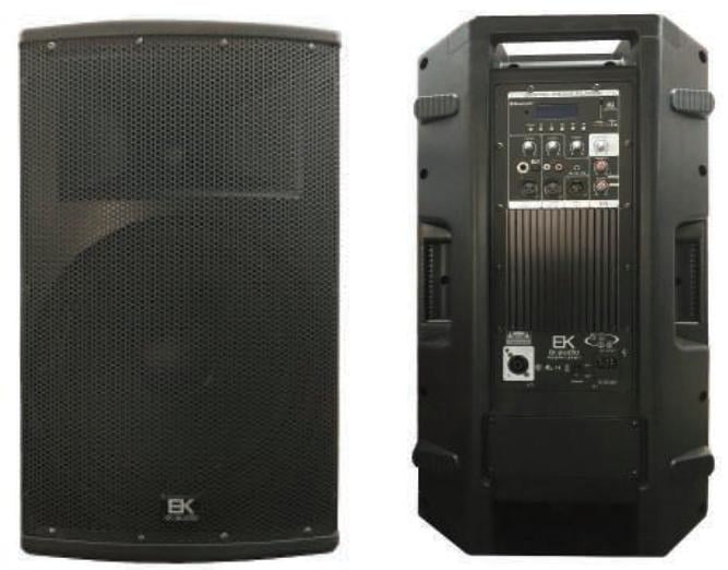 EK Audio Columna Activa De 15\" 350W/1500W M08PS15PC