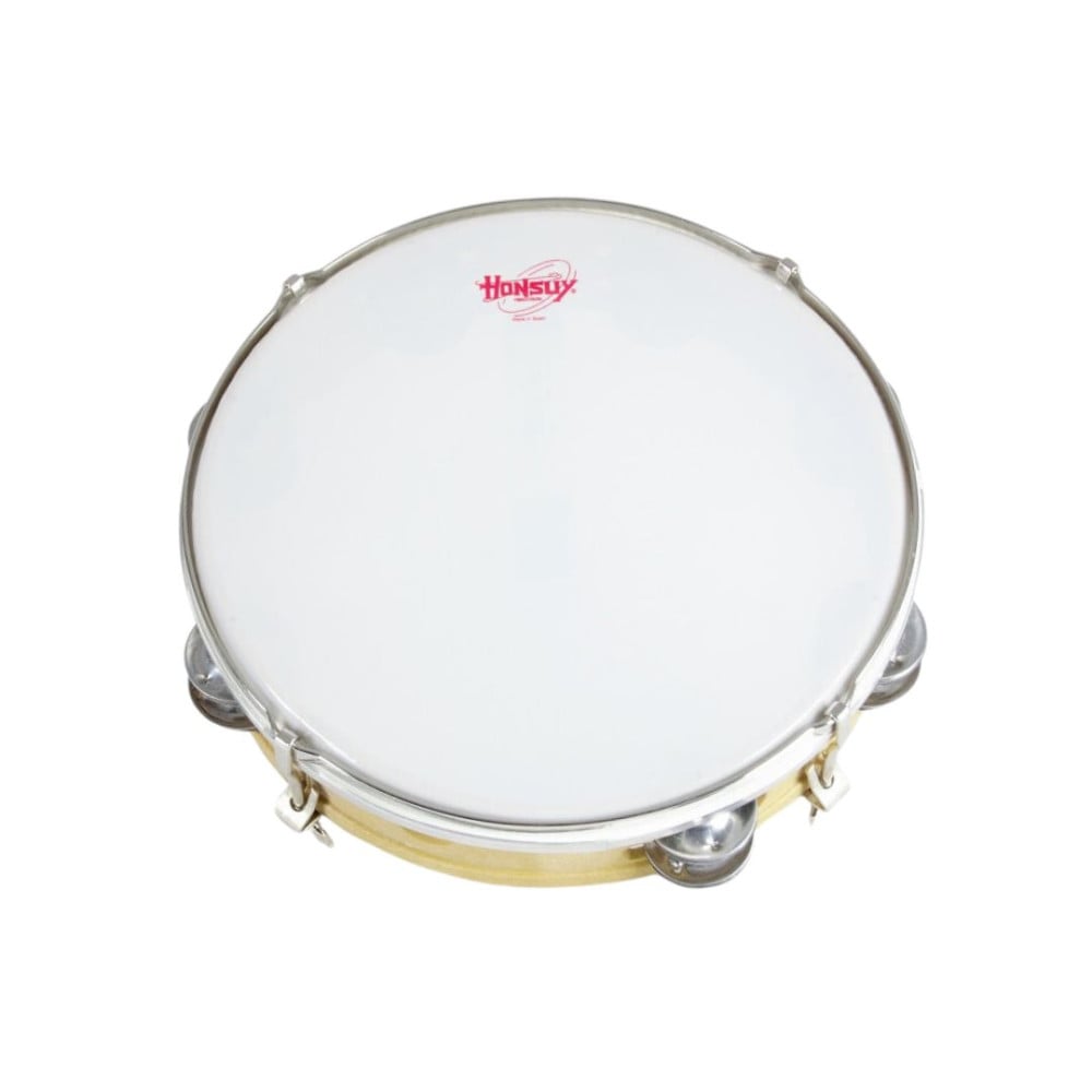 Honsuy Pandereta 25 Cm Parche Plástico 41200 41200