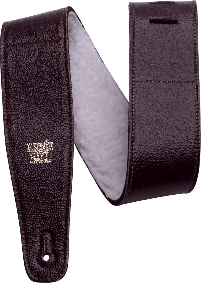 ERNIE BALL Correa De Cuero Italiano Comfort Collection - Marrón AEB4138