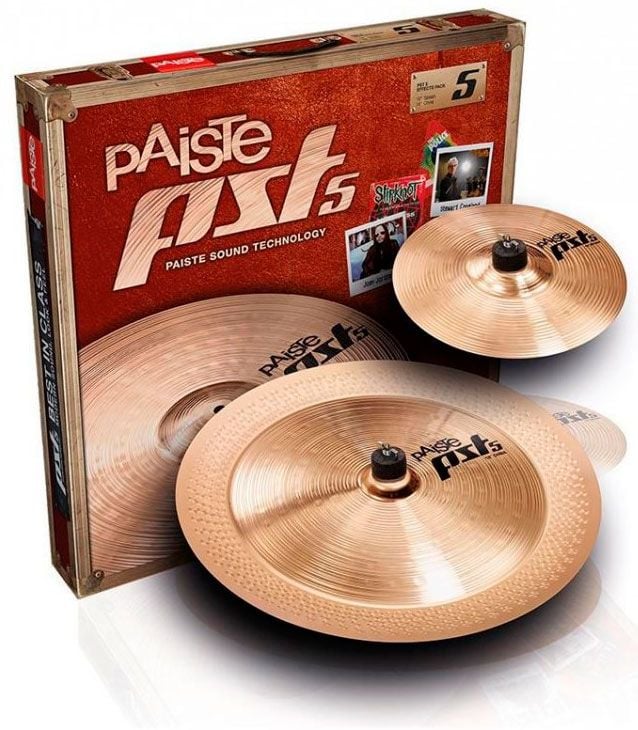 Paiste PST 5 N 10/18 Set de platos de efectos Splash 10" y China 18" PST 5 N platos de Splash 10" y Chin