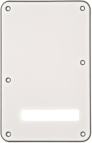 Fender Stratocaster placa trasera blanca 991321000