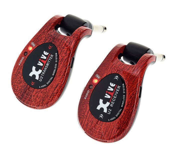 XVIVE U2 Sistema inalámbrico de guitarra. Madera U2 Madera