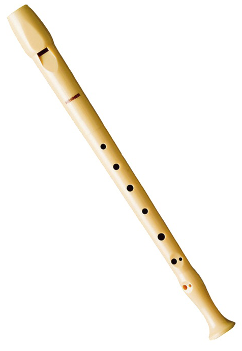 Hohner Flauta 9509 Plástico Digitación Barroca 1 pieza Flauta 9509