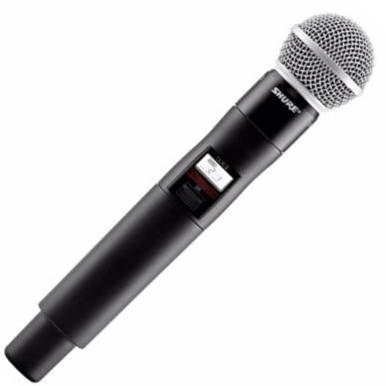 SHURE QLXD2 SM58-G51 Transmisor de Mano QLX-D con Cápsula SM58. 470-534 MHz. ( REACONDICIONADO ) QLXD2/SM58 G51