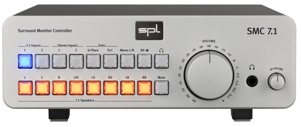 SPL Controlador SMC 7.1 Plata SMC 7.1 Plata