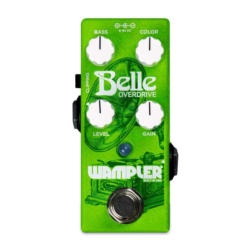 Wampler BELLE Overdrive Pedal de Efectos Belle-Overdrive