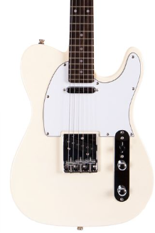 Aria Teg002Iv Guitarra Eléctrica Tc Blanca TEG002IV