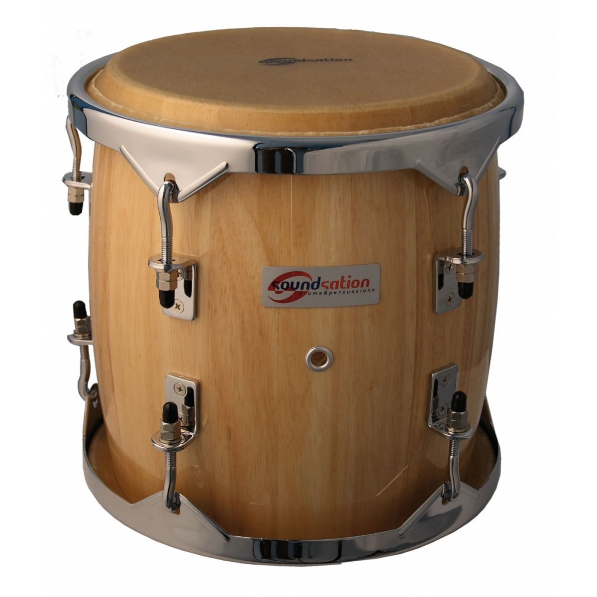 Soundsation STAM-10 Tambora de roble Siam de 10\" con mazos STAM-10