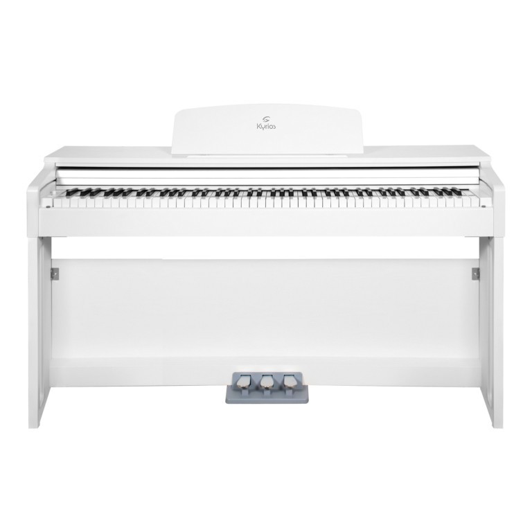 Soundsation Piano digital doméstico KYRIOS WH con teclas de acción de martillo. KYRIOS WH