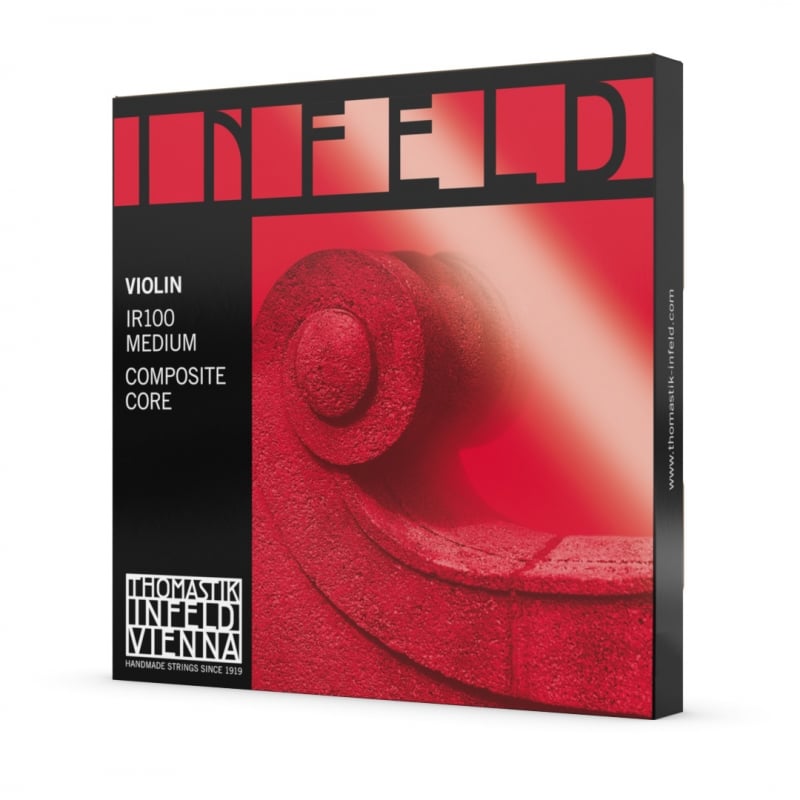 Thomastik Juego de cuerdas de violín Infeld roja bola Medium COVIINVERJ