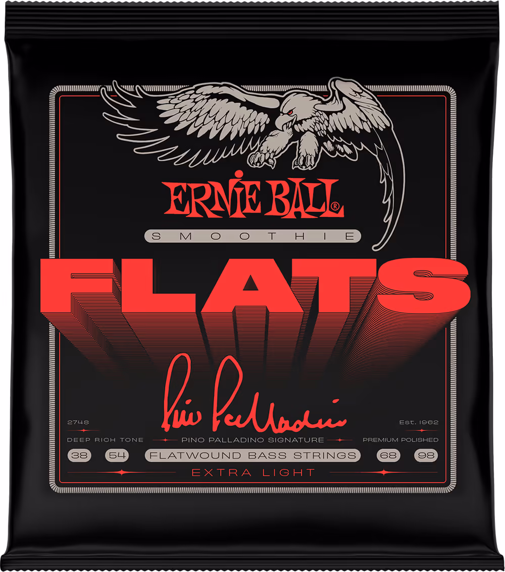 ERNIE BALL Juego Bajo Eléctrico Signature Pino Palladino Extra Light 38-98 CEB2748