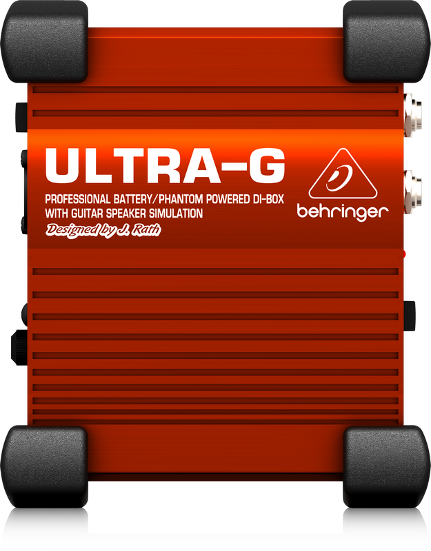 BEHRINGER GI100 Caja DI Phantom Activa para guitarra caja di gi 100