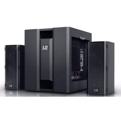 LD SYSTEMS DAVE 8 ROADIE Sistema PA 2.1 Amplificado 8" LD DAVE8 ROADIE