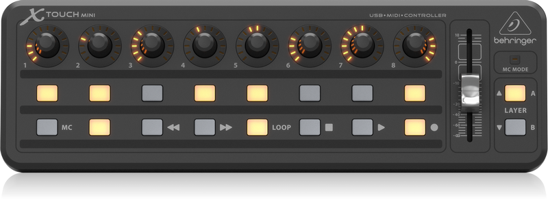 BEHRINGER X-TOUCH MINI Controlador Universal USB Ultracompacto x-touch mini