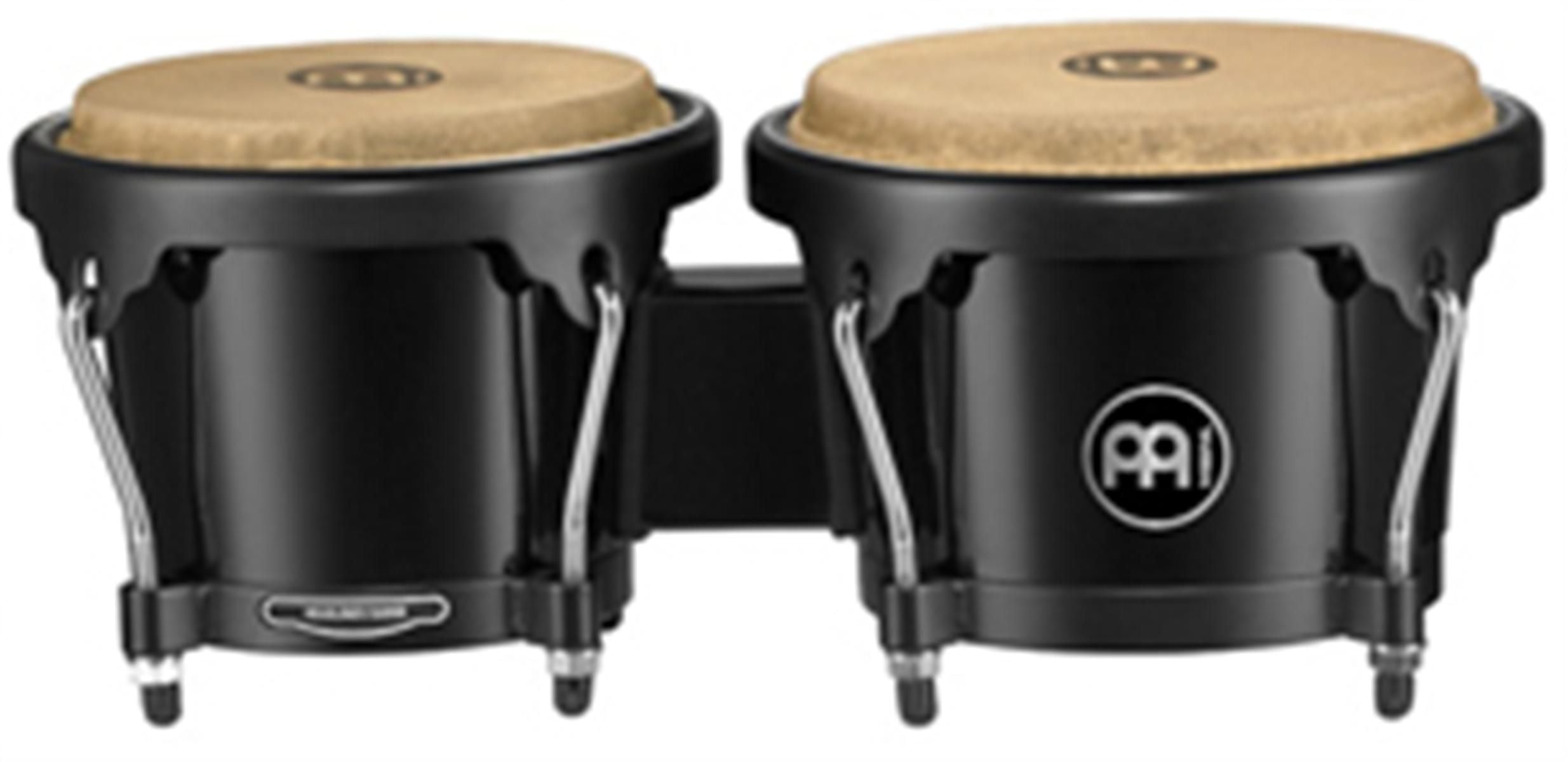 Meinl HB50BK Set de Bongos 6" 1/2 + 7" 1/2 Negro HB50BK