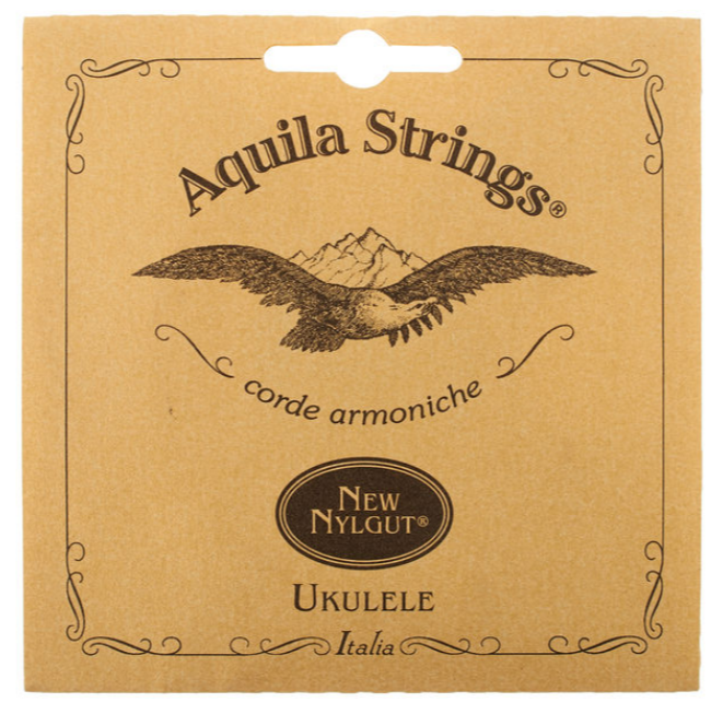 Aquila 4U Cuerdas Ukelele Soprano New Nylgut Cuerdas Aquila