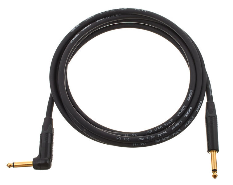 Cordial CSI 3 PR 175 Cable de Gama Alta Jack a Jack Acodado 3 Metros CSI 3 PR 175