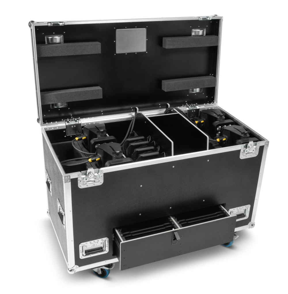 Cameo ZENIT® B200 Case 8 PC - Flightcase de Carga para 8 CLZB200 ZENIT® B200 Case 8 PC