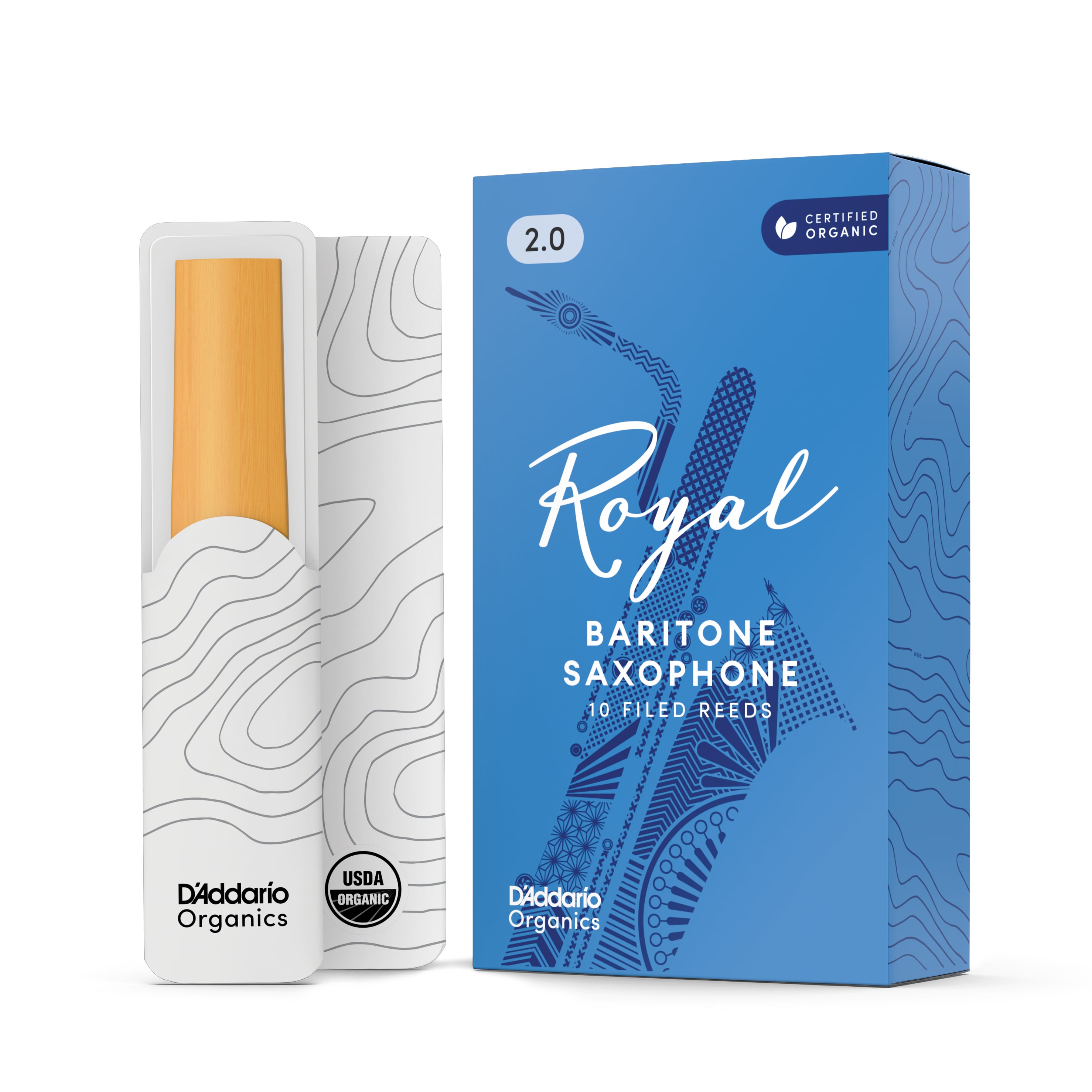 D´addario Ryl, Bari Sax, #2, 10 Bx RLB1020