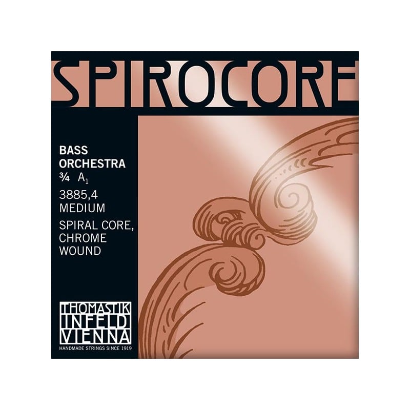 Thomastik Cuerda de contrabajo Spirocore Orchestra 4ª Mi Light ACCCBSP4ªORW34