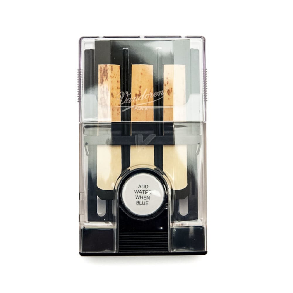 Vandoren Guardacañas Saxo Tenor/Clarinete Bajo  HRC-20 para 6 cañas HRC-20