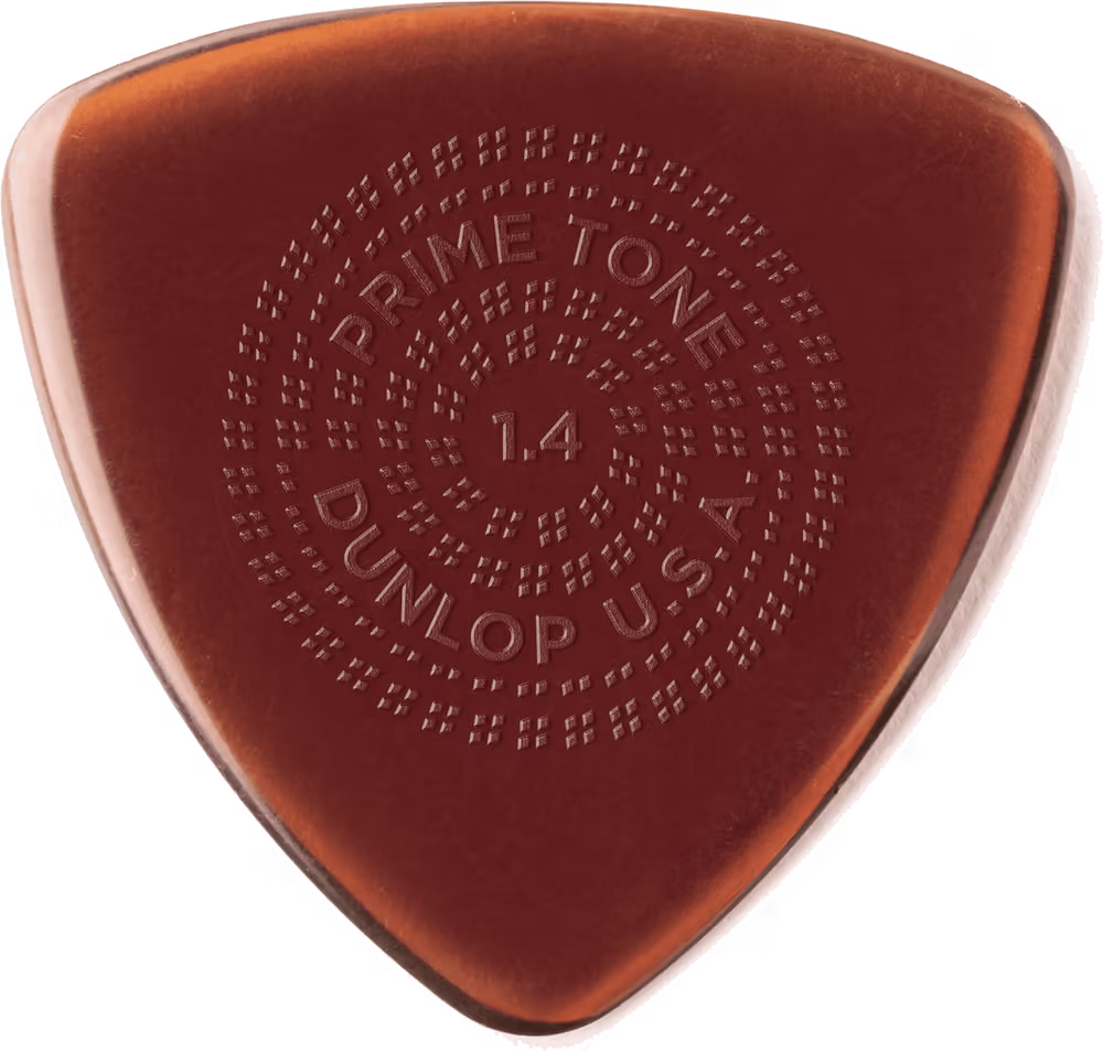 Dunlop Pack 12 Púas Primetone Sculpted Plectra Triangle - 1,4 Mm ADU512R140
