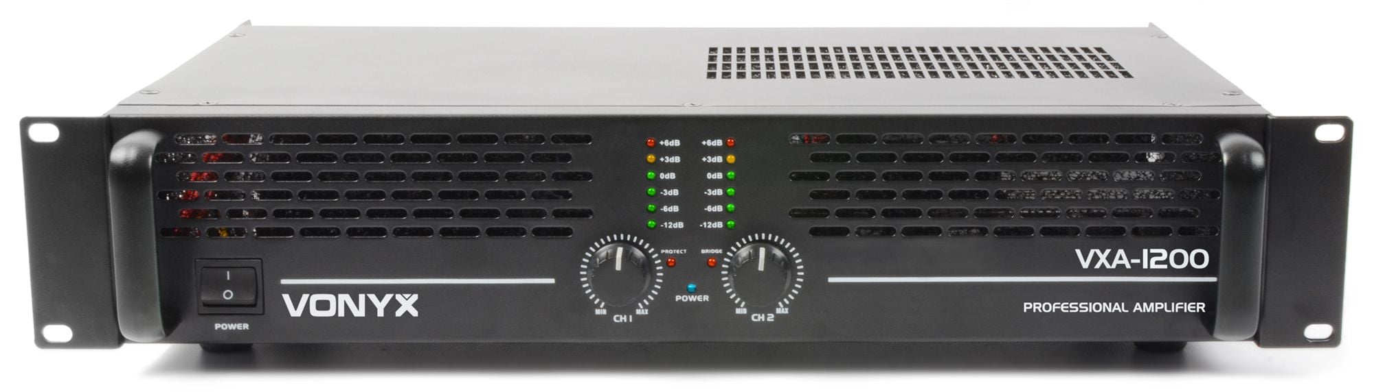 Vonyx VXA-1200 II Amplificador PA  2x 600W 172052 VXA-1200 II
