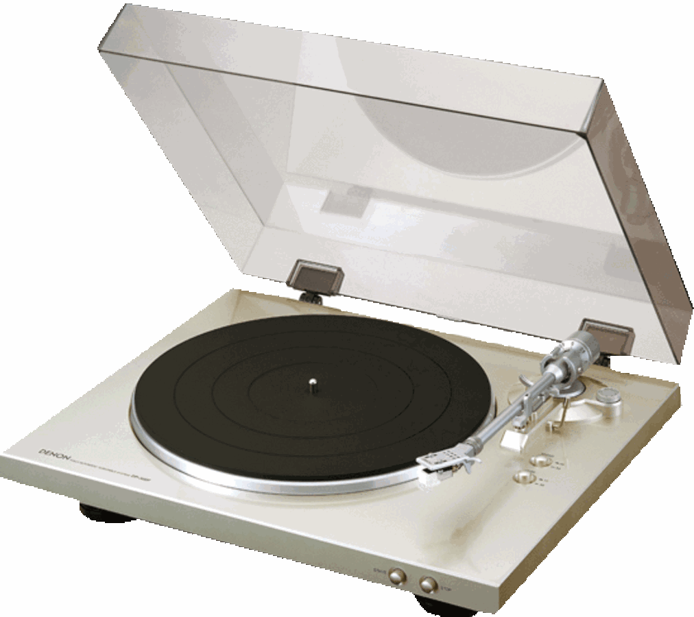 DENON DP-300 F SILVER.Giradiscos DP300 Capsula magnetica DP-300