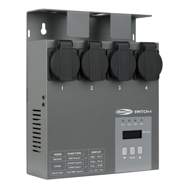 Showtec MultiSwitch Conmutador DMX 50357 MultiSwitch 50357