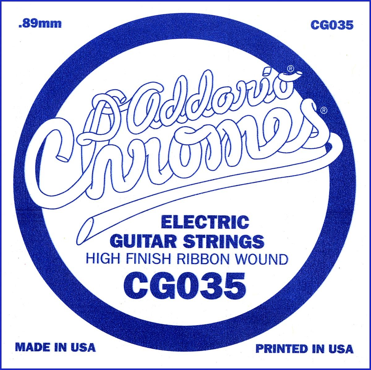 D´addario CG035 Cuerda Suelta para Guitarra Eléctrica CG035