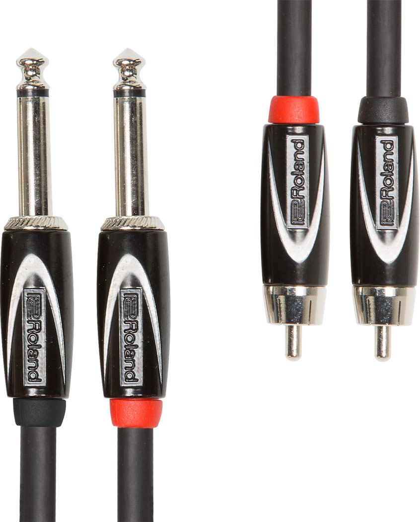 Roland Cable RCC-15-2R28 2 Jack Mono a 2 RCA 4.5 m RCC152R28
