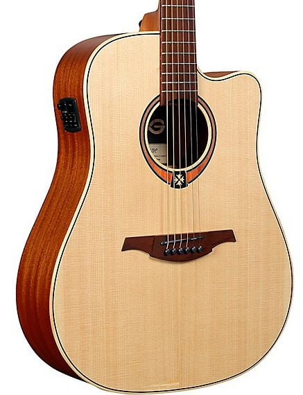 LAG T170DCE Guitarra Electro Acústica Dreadnought con Cutaway T170DCE