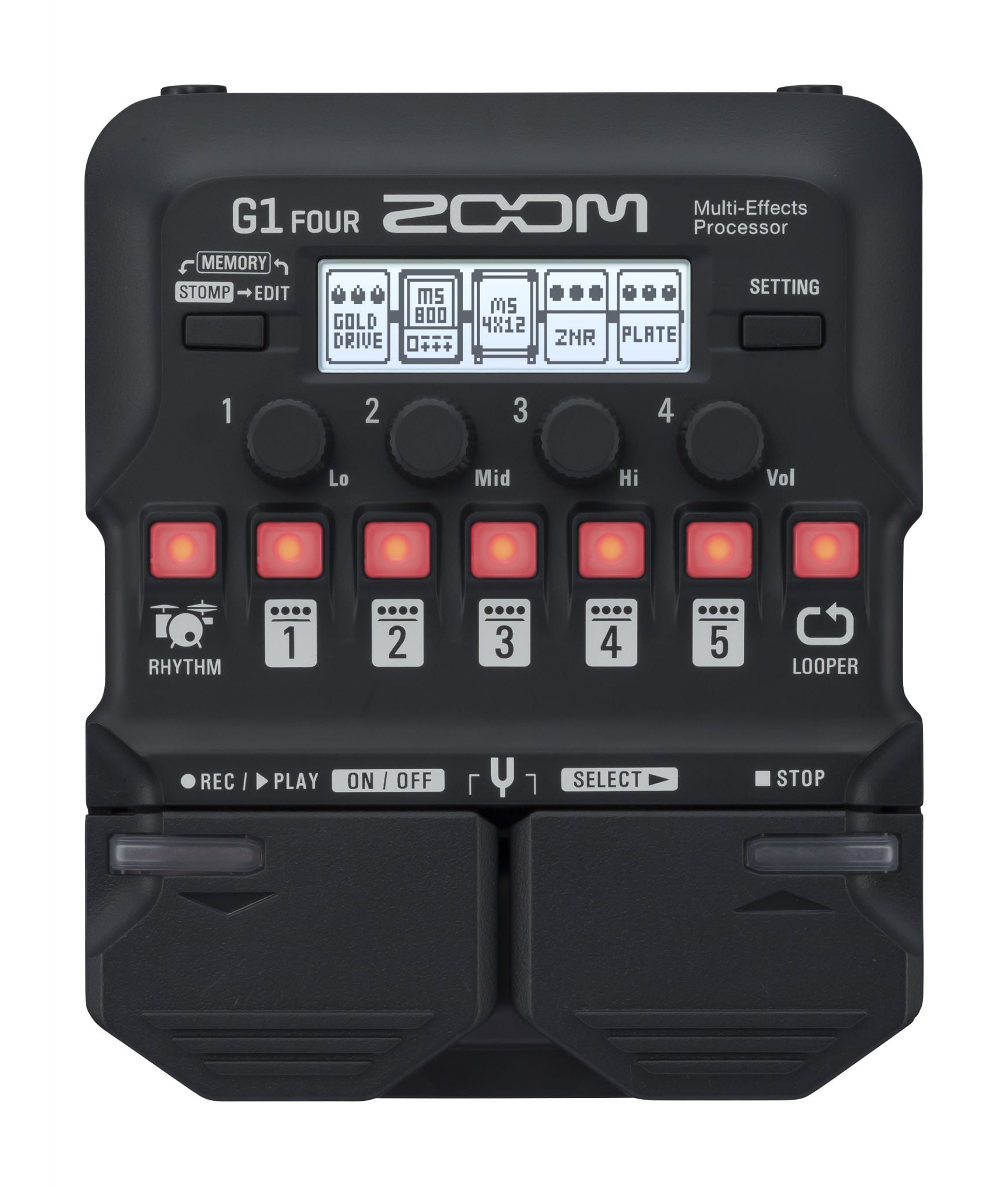 ZOOM G1 Four Pedal Multiefectos G1 FOUR