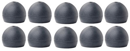 SHURE EASFX1-10-M Kit 10 Almohadillas Goma para Earphones. Tamaño Medio. Color gris. EASFX1-10 M