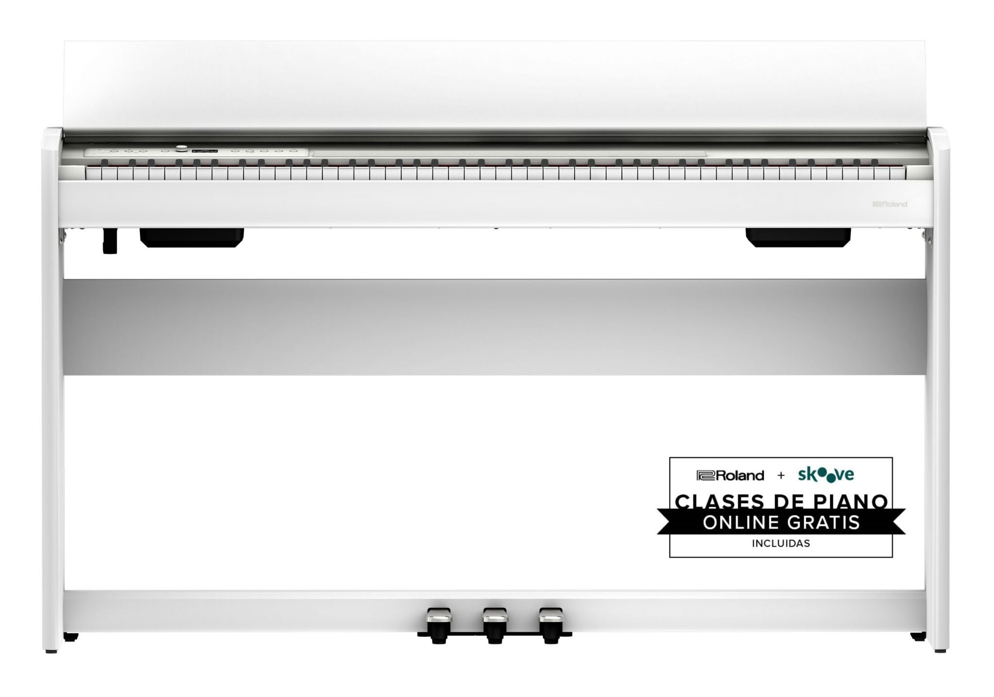 Roland F-701WH Piano Digital 88 Teclas White F-701-WH