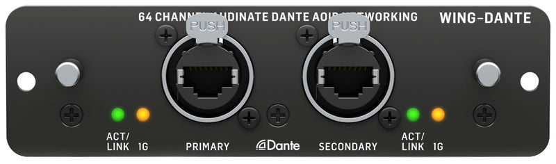 Behringer WING-DANTE Tarjeta de Expansión WING-DANTE