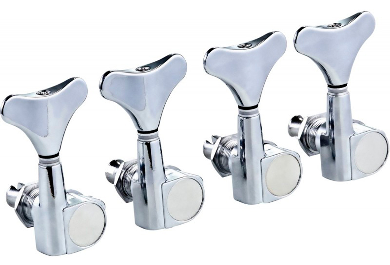 Ortega OTMEB4L-CR. Clavijero para Bajo Chrome OTMEB4L-CR