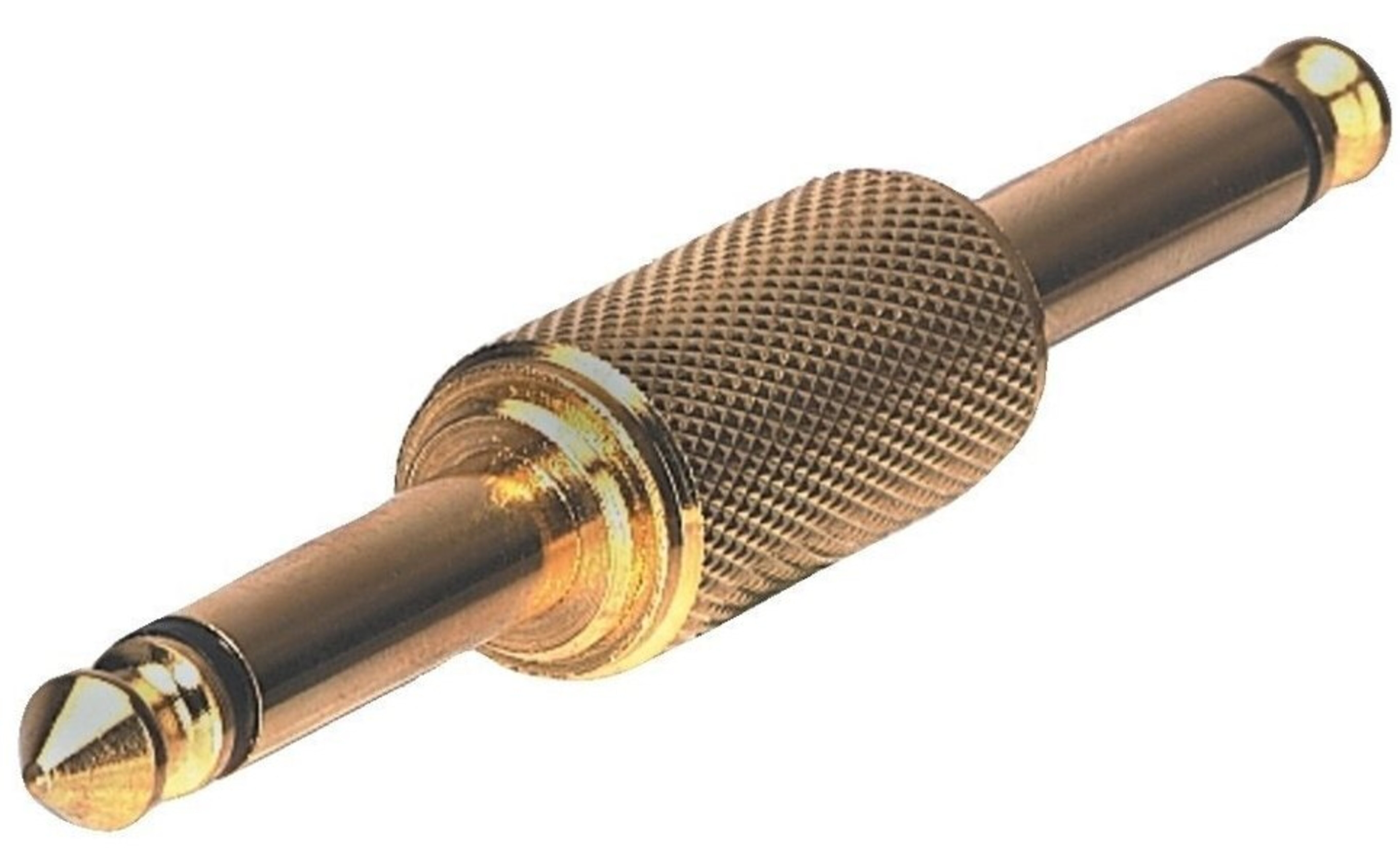 Gewa Adaptador Jack Mono-Mono Oro Adaptador Jack Mono-Mono Oro