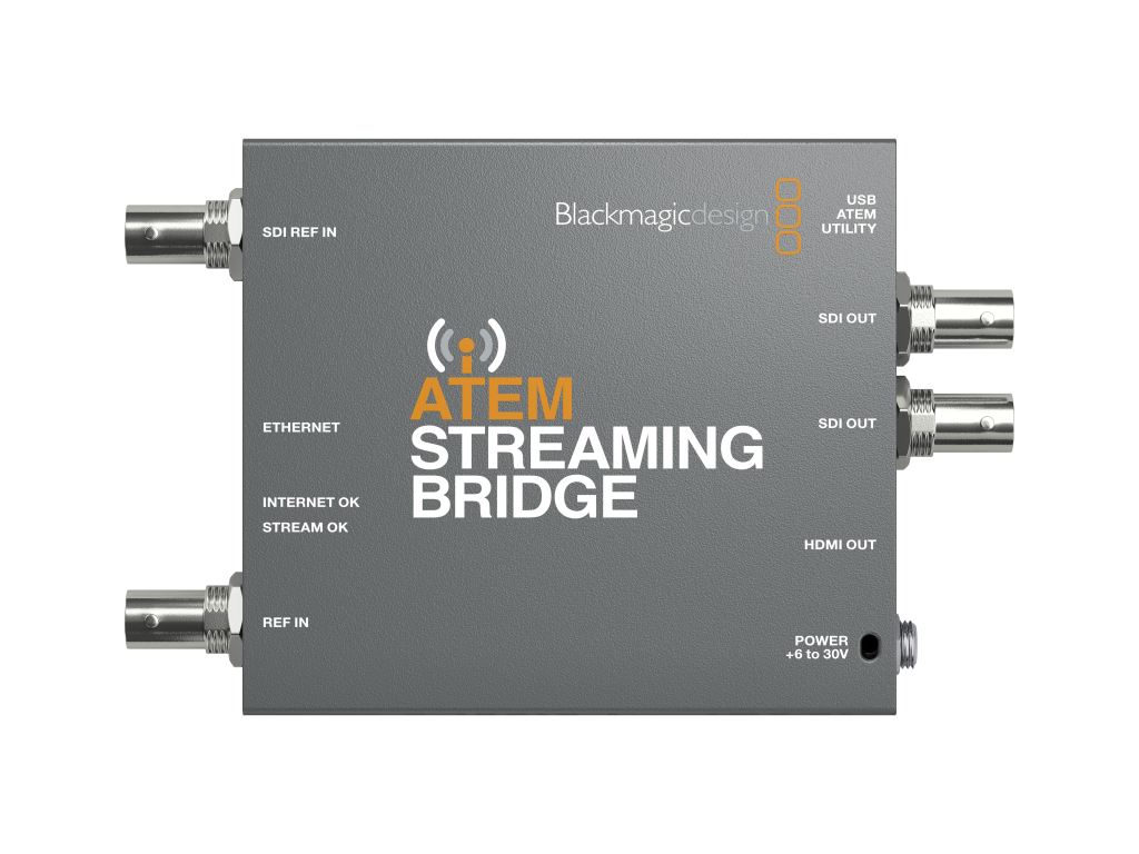 Blackmagic ATEM Streaming Bridge Convertidor de Vídeo SWATEMMINISBPR