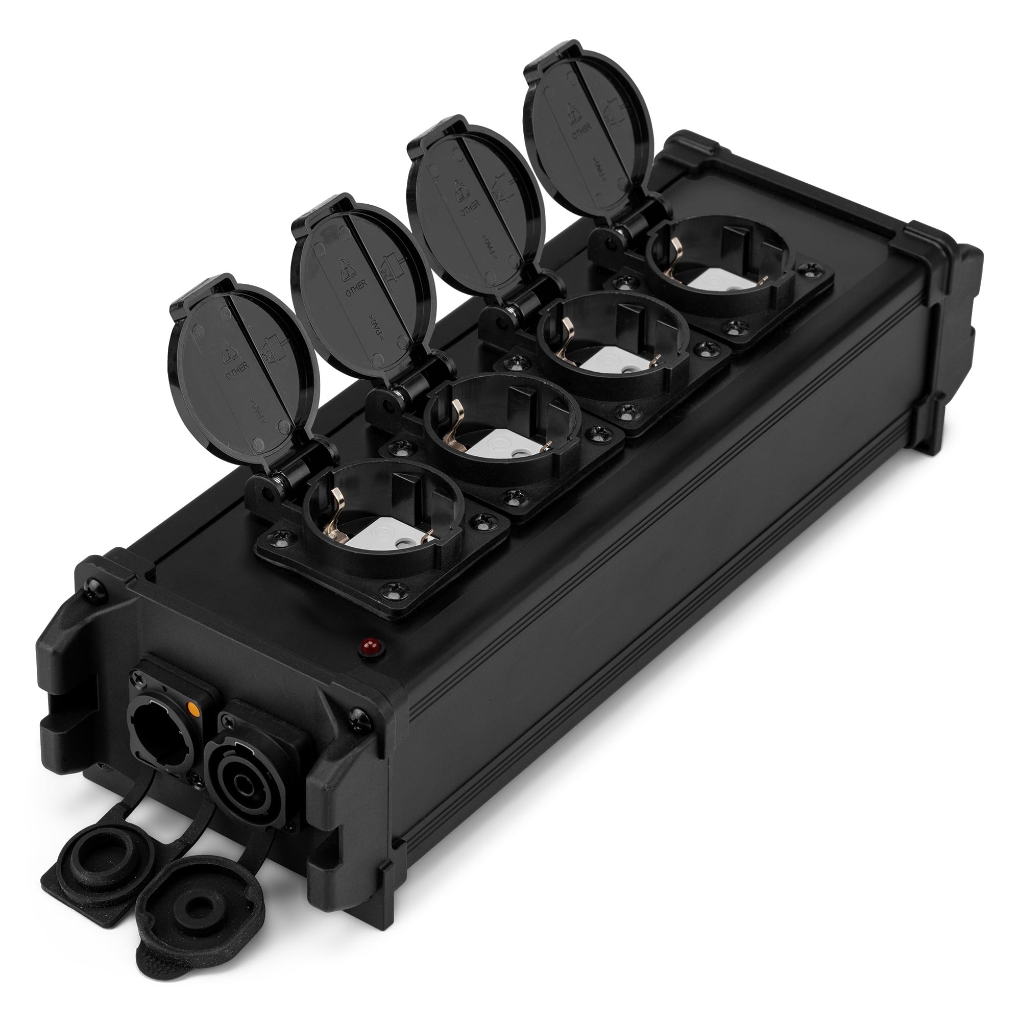 Power Dynamics PSB45 Splitter Powercon PSB45 PwrBx PwcTR IN-OUT/IN+4xSHUKO