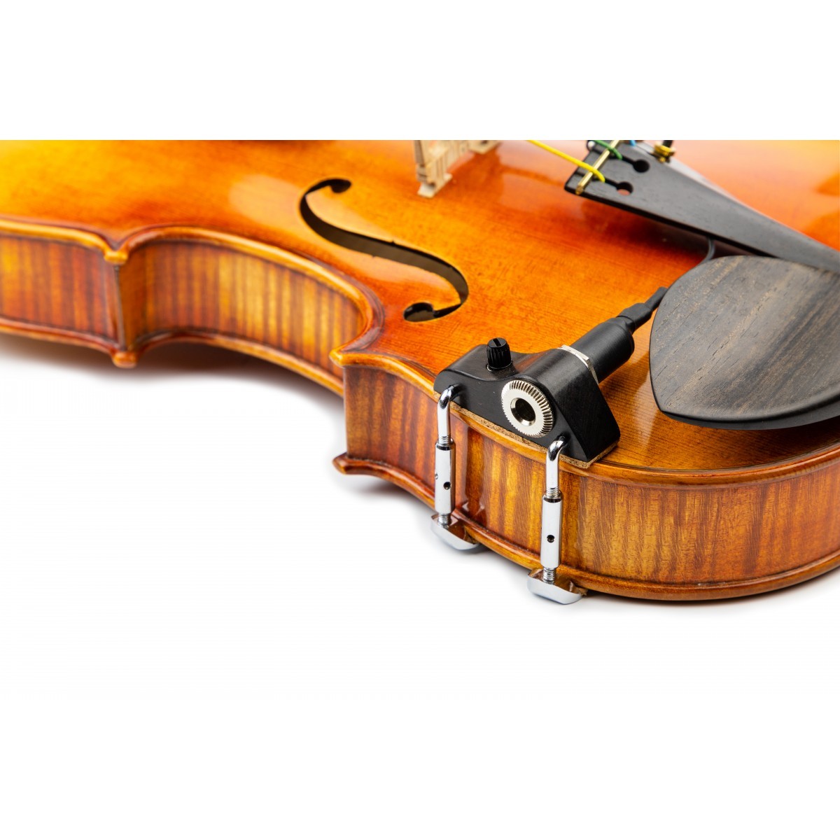 KNA VV-3V Portable piezo pickup for violin and viola with volume control VV-3V