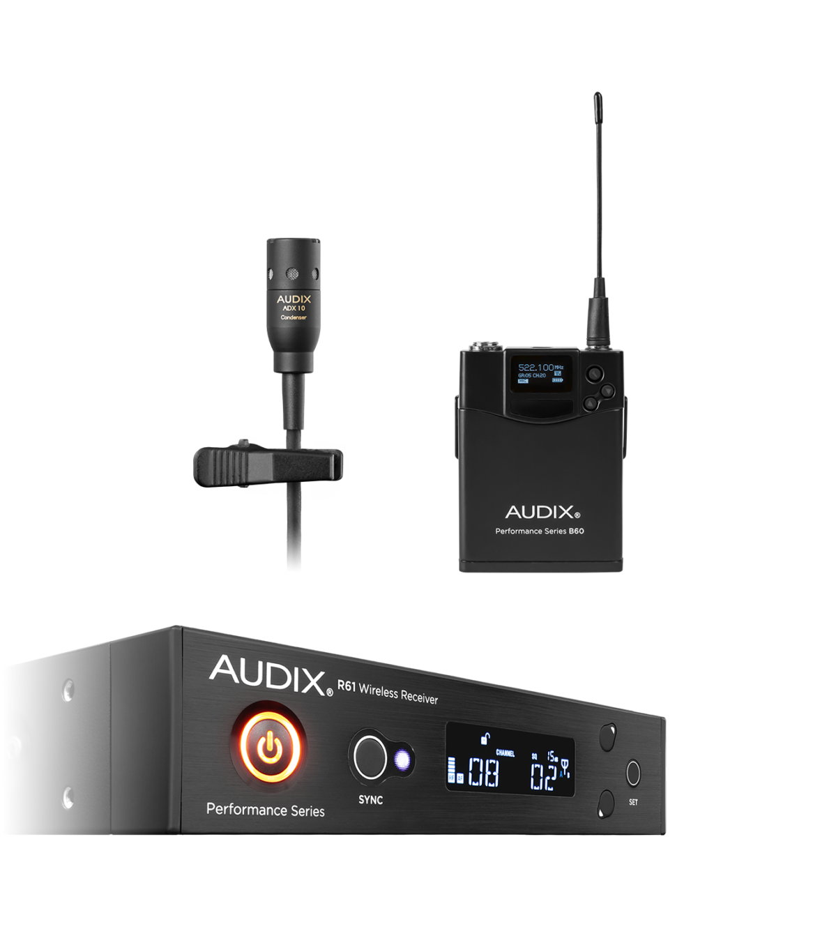 Audix AP61L10 Sistema Completo Micrófono Inalámbrico AP61L10