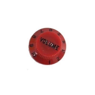 Soundsation Perilla de volumen KS-240V/IM-RED para guitarra Stratocaster (roja) KS-240V/IM-RED